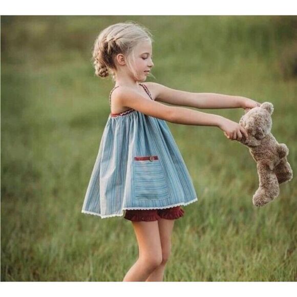 Well Dressed Wolf Multicolored Dress Size 4t - Picture 1 of 8